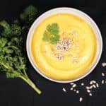 easy carrot and sweet potato soup