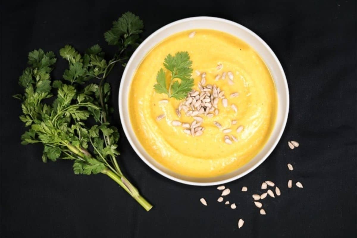 easy carrot and sweet potato soup