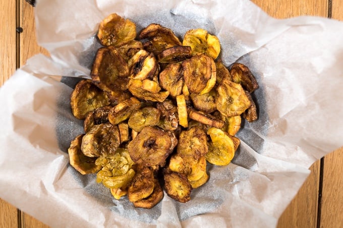 Tostones (Fried Green Plantains) - Host The Toast