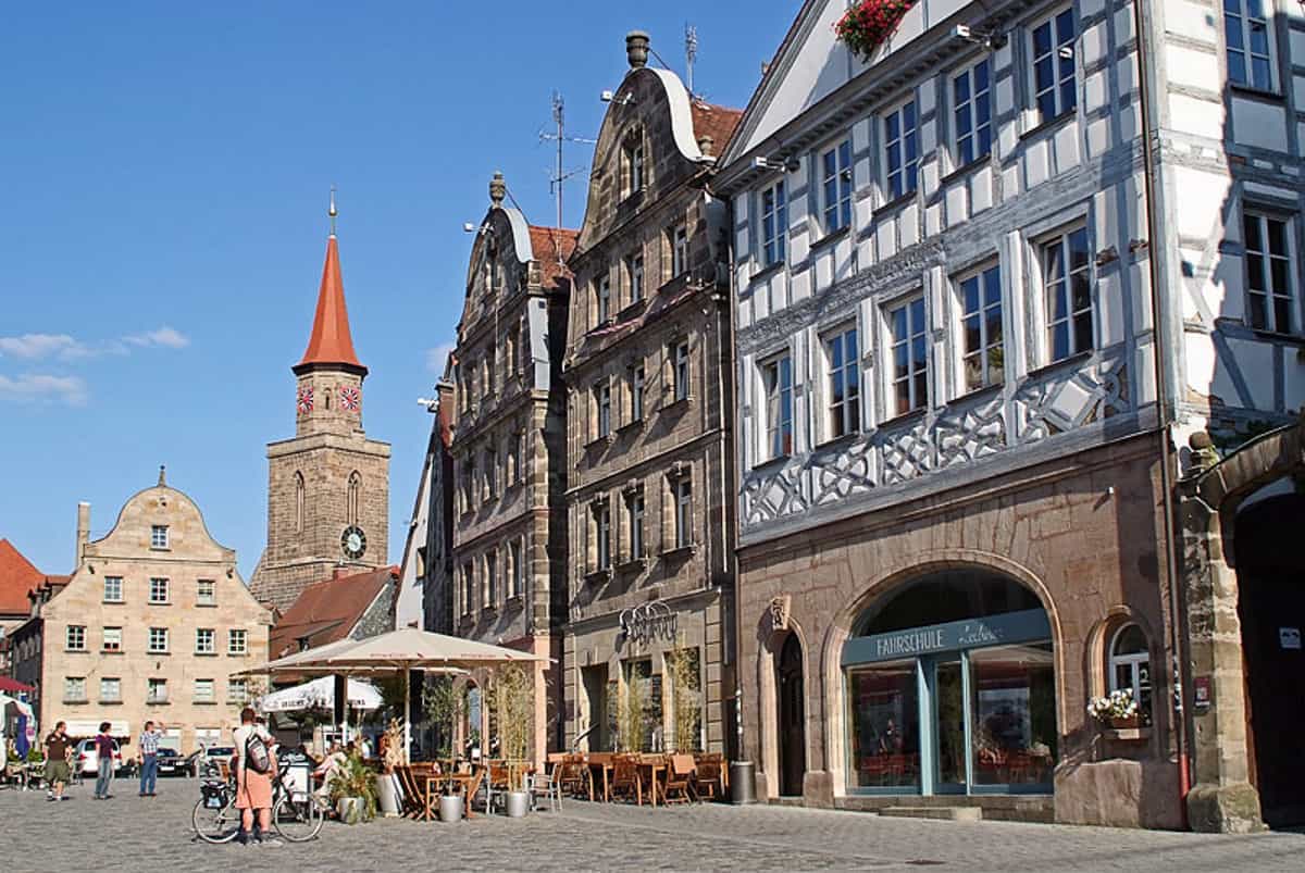 Marketplace in Fürth