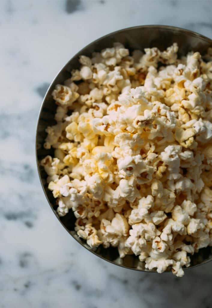 popcorn - and a happy movie, that's all you need sometimes for a mood boost.
