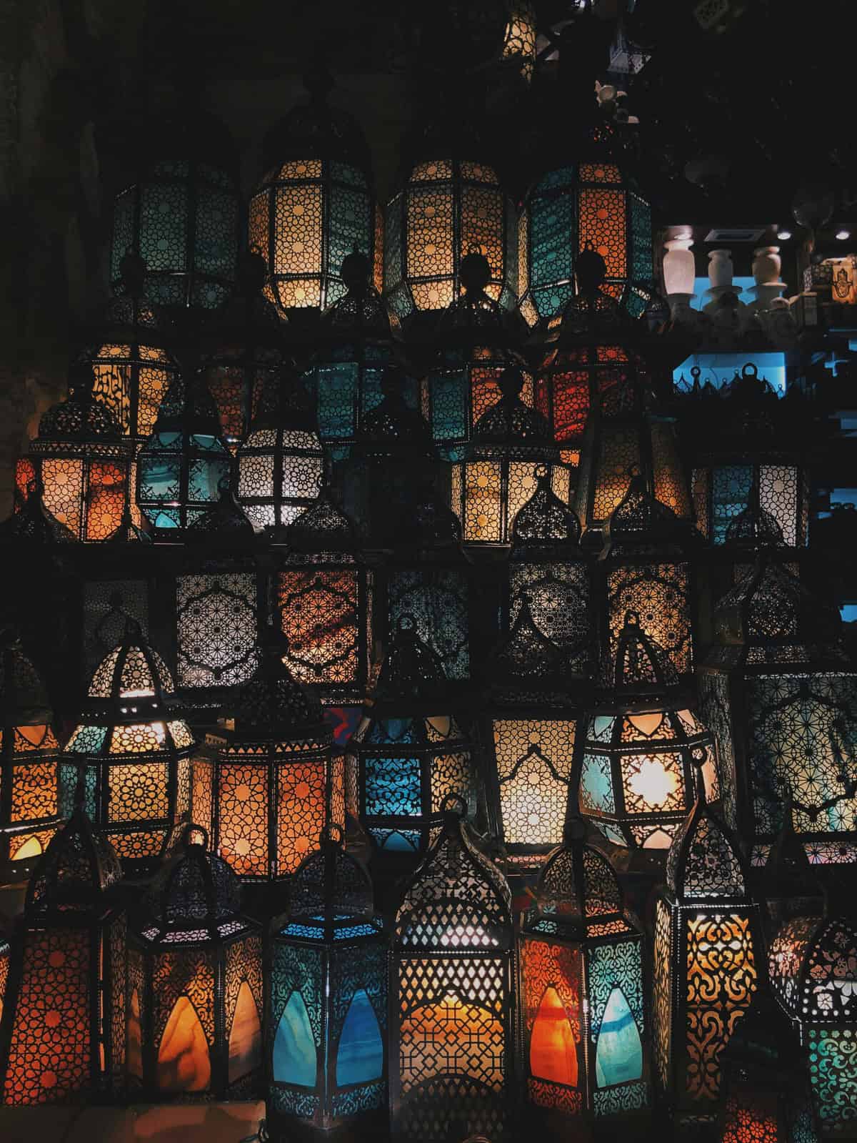 Ramadan Mubarak (arabic lanterns)