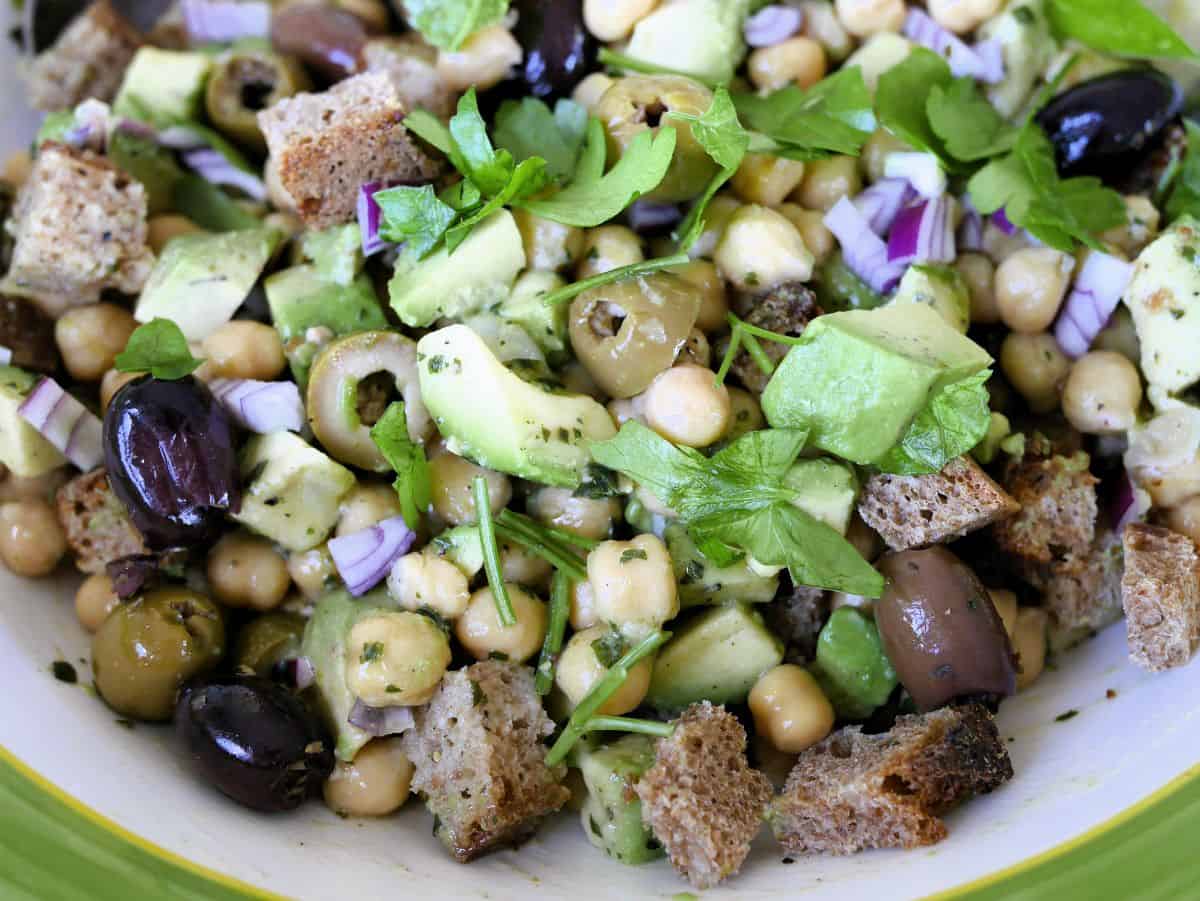 avocado panzanella recipe