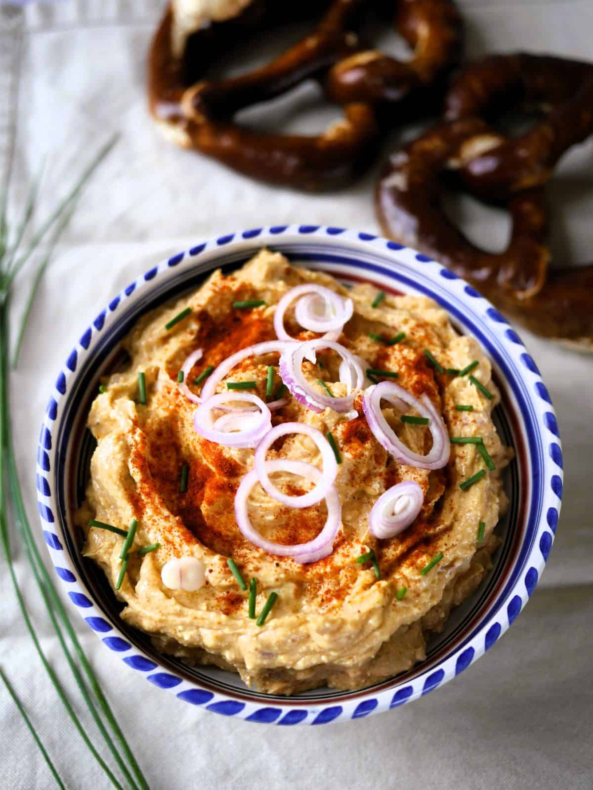 vegan obazda recipe (obatzda)