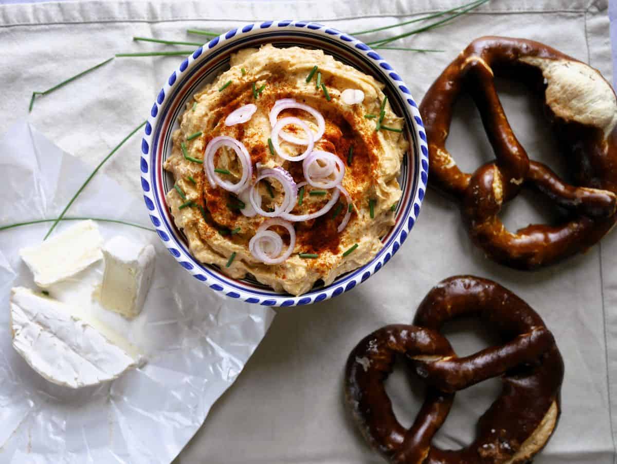 vegan obazda recipe (obatzda)